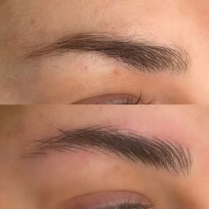 Eyebrow Tattoo result by The Miami Beauty Bar in Miami, FL