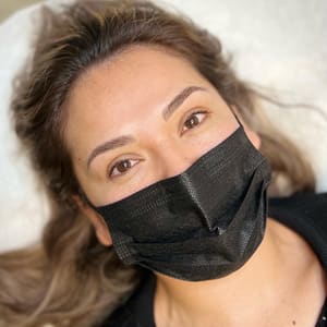 Eyebrow Tattoo result by The Microblading Beautique in Schererville, IN