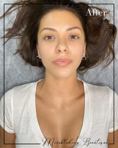 Eyebrow Tattoo result by The Microblading Beautique in Schererville, IN