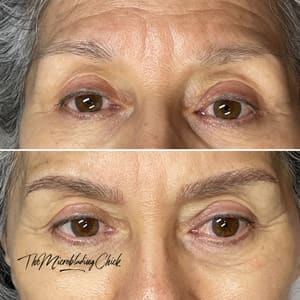 Eyebrow Tattoo result by The Microblading Chick in Gainesville, FL