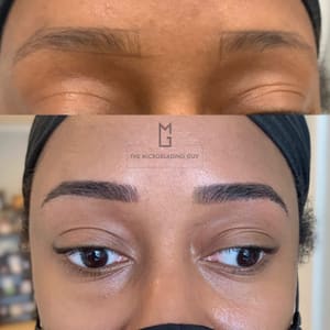 Eyebrow Tattoo result by The Microblading Guy - The Beauty Mark By Ronnie in Naples, FL