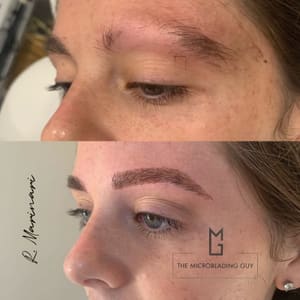 Eyebrow Tattoo result by The Microblading Guy - The Beauty Mark By Ronnie in Naples, FL