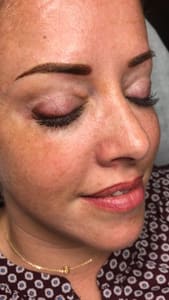 Eyebrow Tattoo result by The Microblading Studio of Southlake in Southlake, TX