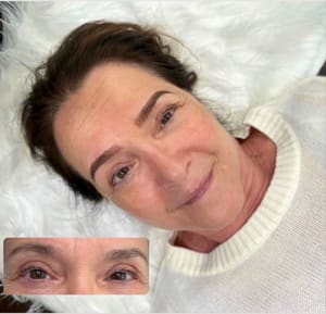 Eyebrow Tattoo result by The Modern Brow Co. by Alexa Brown in Chino, CA
