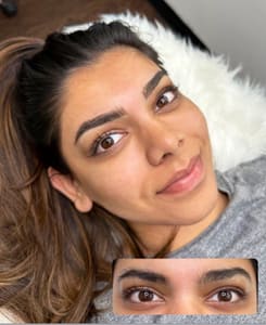 Eyebrow Tattoo result by The Modern Brow Co. by Alexa Brown in Chino, CA