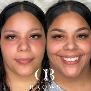 Eyebrow Tattoo result by The Official brows in Lake Park, FL