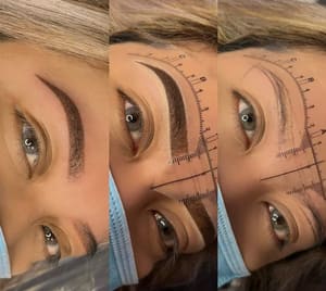 Eyebrow Tattoo result by The Ombré Studio in Plano, TX