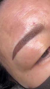 Eyebrow Tattoo result by The One Beauty in Oakton, VA