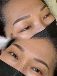 Eyebrow Tattoo result by The One Beauty in Oakton, VA