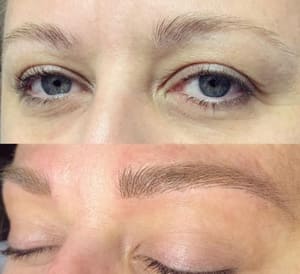 Eyebrow Tattoo result by The Pamper Goddess in Glendale, CA