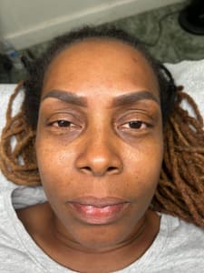 Eyebrow Tattoo result by The perfect brows in Arlington, TX