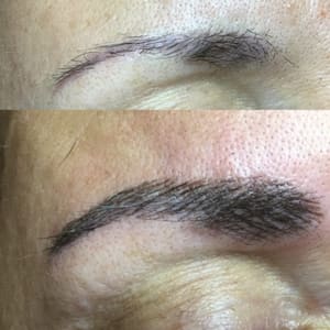 Eyebrow Tattoo result by The Permanent Makeup Lady in Coeur D Alene, ID