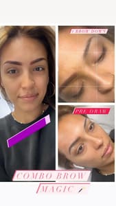 Eyebrow Tattoo result by The Permanent Makeup Studio in Clearwater, FL