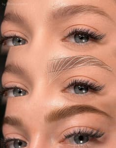 Eyebrow Tattoo result by The Permanent Makeup Studio NC in Cary, NC