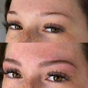 Eyebrow Tattoo result by The Permanent Makeup Studio NC in Cary, NC