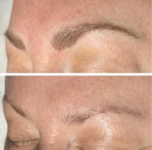 Eyebrow Tattoo result by The Petite Spa & Lash in Seattle, WA