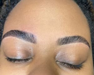 Eyebrow Tattoo result by The Pink Lefty in West Palm Beach, FL