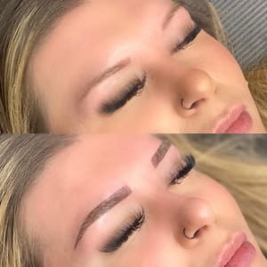Eyebrow Tattoo result by The PIXXI Room in Saginaw, TX