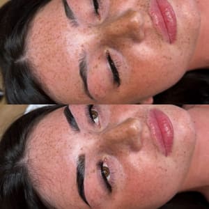 Eyebrow Tattoo result by The Pretty You Studio in Portland, ME