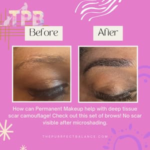 Eyebrow Tattoo result by The Purrfect Balance in Maple Heights, OH