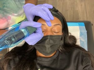 Eyebrow Tattoo result by The Pwdr Room in Memphis, TN