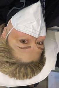 Eyebrow Tattoo result by The Ritz of Beauty in Fairfax, VA