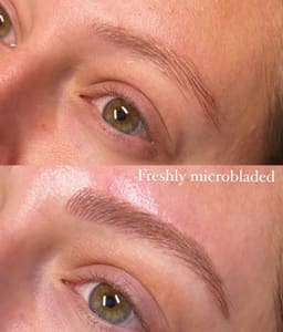 Eyebrow Tattoo result by The Rose Collective in Columbus, OH