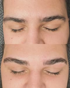 Eyebrow Tattoo result by The Sanctuary Beauty + Body in Lowell, MI