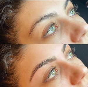 Eyebrow Tattoo result by The Screamin Peach in Longmont, CO