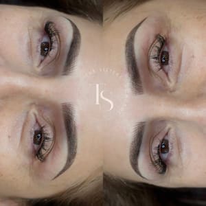 Eyebrow Tattoo result by The Sisters' Beauty Bar And Cosmetic Tattoo in Seattle, WA