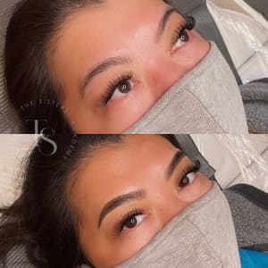 Eyebrow Tattoo result by The Sisters' Beauty Bar And Cosmetic Tattoo in Seattle, WA