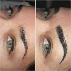 Eyebrow Tattoo result by The Skin & Permanent Makeup Institute in San Antonio, TX