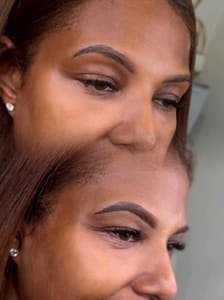 Eyebrow Tattoo result by The Skin RN- Esthetics & Ombre Brows in Farmington Hills, MI
