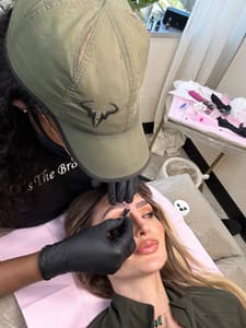 Eyebrow Tattoo result by The Slay Summit in Houston, TX
