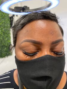 Eyebrow Tattoo result by The Slay Summit in Houston, TX