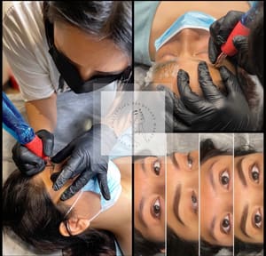 Eyebrow Tattoo result by The Studio Collective in Colleyville, TX