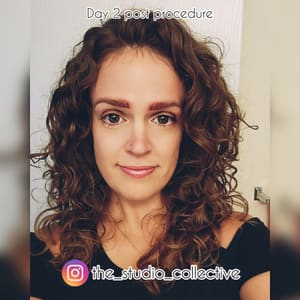 Eyebrow Tattoo result by The Studio Collective in Colleyville, TX