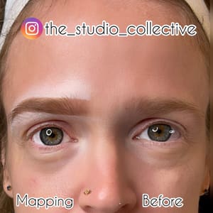 Eyebrow Tattoo result by The Studio Collective in Colleyville, TX