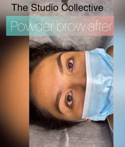 Eyebrow Tattoo result by The Studio Collective in Colleyville, TX
