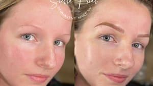 Eyebrow Tattoo result by The Studio - PMU LLC in Santa Rosa, CA