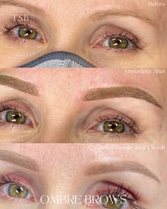 Eyebrow Tattoo result by The Symmetry Bar in Naples, FL