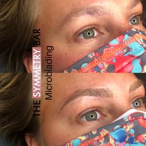 Eyebrow Tattoo result by The Symmetry Bar in Naples, FL