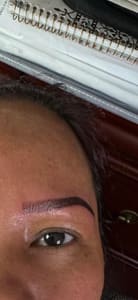 Eyebrow Tattoo result by The Threading Club in Springfield, MA