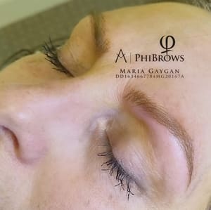 Eyebrow Tattoo result by The Ultimate Arch microblading in Pittsburgh, PA
