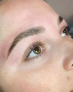Eyebrow Tattoo result by The Vanity Bar in Harrisburg, IL