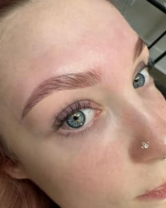 Eyebrow Tattoo result by The Vanity Bar in Harrisburg, IL