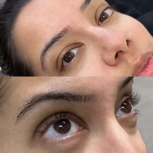 Eyebrow Tattoo result by The Velvet Beauty Room in San Pedro, CA