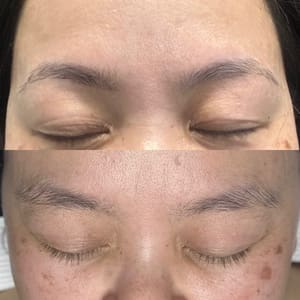 Eyebrow Tattoo result by The Velvet Beauty Room in San Pedro, CA