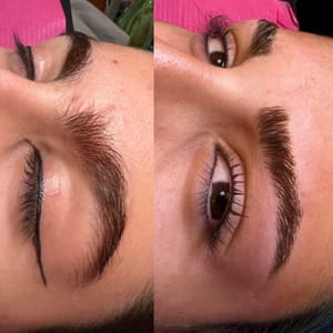 Eyebrow Tattoo result by The Vibe Alluring Aesthetics LLC in Longmont, CO