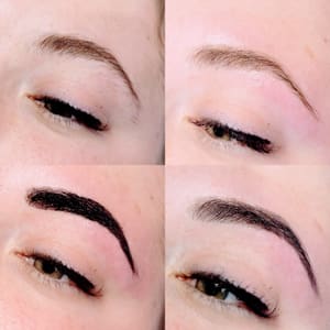 Eyebrow Tattoo result by The Vixen Kitten in Kalispell, MT